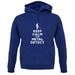 Keep Calm And Metal Detect unisex hoodie