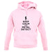 Keep Calm And Metal Detect unisex hoodie