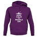 Keep Calm And Paddle On unisex hoodie