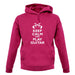 Keep Calm And Play Guitar unisex hoodie