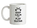 Keep Calm and Play Guitar Ceramic Mug