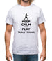 Keep Calm And Play Table Tennis Mens T-Shirt