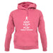 Keep Calm And Play Table Tennis unisex hoodie