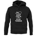 Keep Calm And Play Tennis unisex hoodie