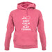 Keep Calm And Play Tennis unisex hoodie