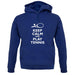 Keep Calm And Play Tennis unisex hoodie