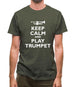 Keep Calm And Play Trumpet Mens T-Shirt