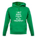 Keep Calm And Play Trumpet unisex hoodie