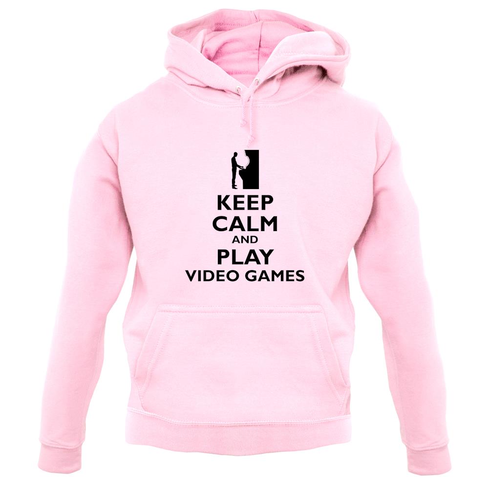 Keep Calm and Play Video Games unisex hoodie