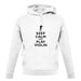 Keep Calm And Play Violin unisex hoodie