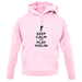 Keep Calm And Play Violin unisex hoodie