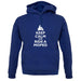 Keep Calm And Ride A Moped unisex hoodie