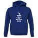 Keep Calm And Scuba Dive unisex hoodie