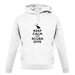 Keep Calm And Scuba Dive unisex hoodie