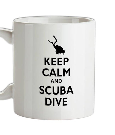 Keep Calm and Scuba Dive Ceramic Mug