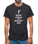 Keep Calm And Shoot On Mens T-Shirt