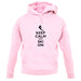 Keep Calm And Ski On unisex hoodie