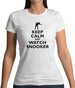 Keep Calm And Watch Snooker Womens T-Shirt