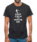 Keep Calm And Water Ski Mens T-Shirt