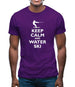 Keep Calm And Water Ski Mens T-Shirt