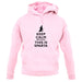 Keep Calm Because This Is Sparta unisex hoodie