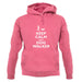 Keep Calm I'm A Dog Walker unisex hoodie