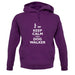 Keep Calm I'm A Dog Walker unisex hoodie