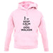 Keep Calm I'm A Dog Walker unisex hoodie