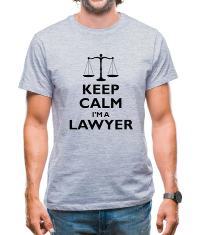 Keep Calm I'm A Lawyer Mens T-Shirt