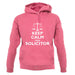 Keep Calm I'm A Solicitor unisex hoodie