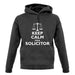 Keep Calm I'm A Solicitor unisex hoodie