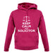 Keep Calm I'm A Solicitor unisex hoodie