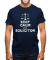 Keep Calm I'm A Solicitor Mens T-Shirt
