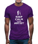 Keep Calm I'm An Artist Mens T-Shirt