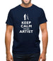 Keep Calm I'm An Artist Mens T-Shirt