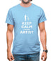 Keep Calm I'm An Artist Mens T-Shirt