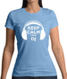 Keep Calm I'm A Dj Womens T-Shirt