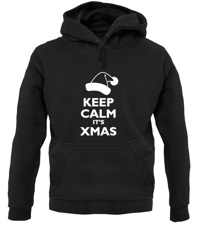 Keep Calm It's Xmas unisex hoodie