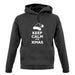 Keep Calm It's Xmas unisex hoodie