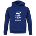 Keep Calm It's Xmas unisex hoodie