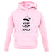 Keep Calm It's Xmas unisex hoodie