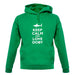 Keep Calm And Love Doby unisex hoodie