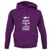 Keep Calm And Love Doby unisex hoodie