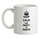 Keep calm and Party in Zante Ceramic Mug