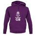 Keep calm and Support GB unisex hoodie