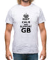 Keep calm and Support GB Mens T-Shirt
