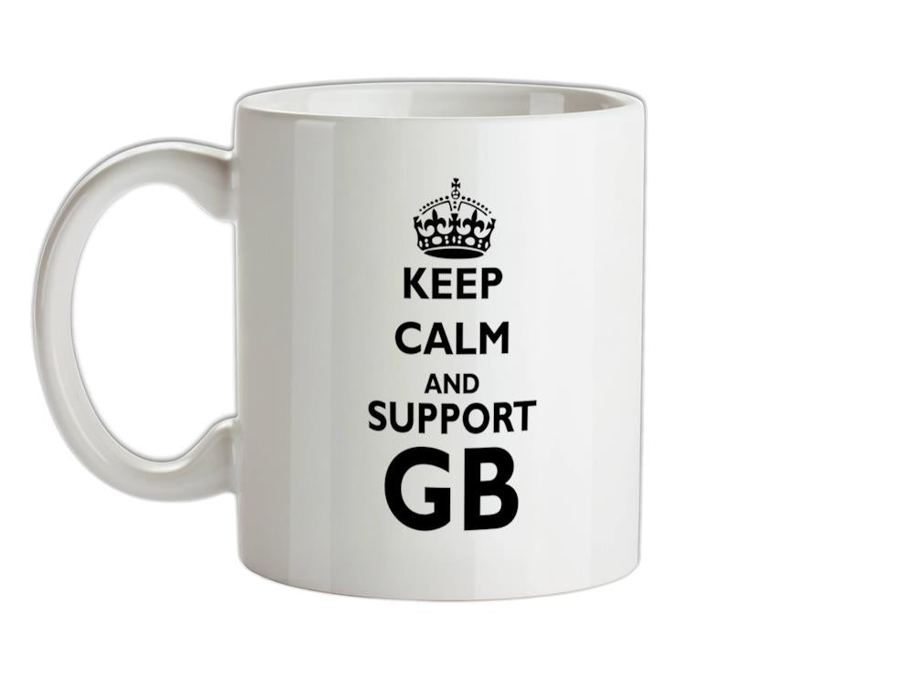 Keep calm and Support GB Ceramic Mug