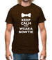 Keep Calm And Wear A Bow Tie Mens T-Shirt