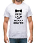 Keep Calm And Wear A Bow Tie Mens T-Shirt