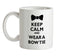 Keep Calm And Wear A Bow Tie Ceramic Mug